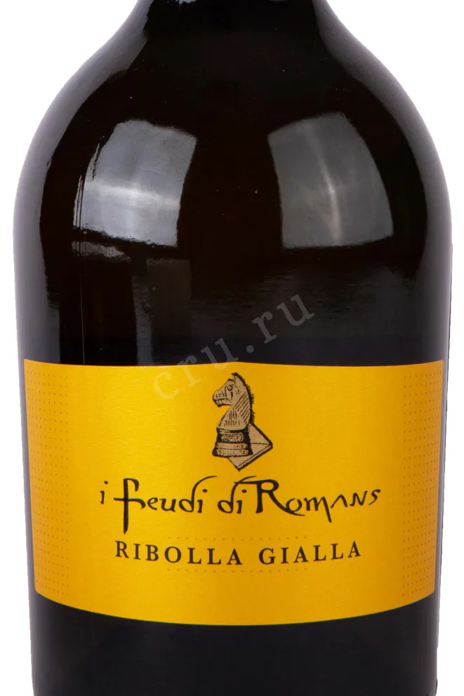 Этикетка Ribolla Gialla I Feudi di Romans  2021 0.75 л