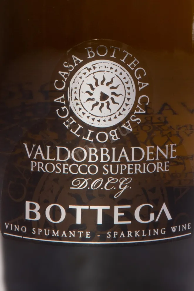Этикетка Casa Bottega Valdobbiadene Prosecco Superiore 0.75 л
