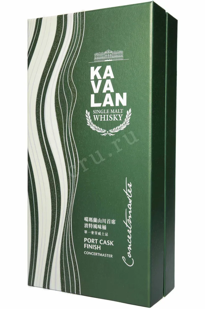 Виски Kavalan Concertmaster Port Cask Finish Set in gift box  0.7 л