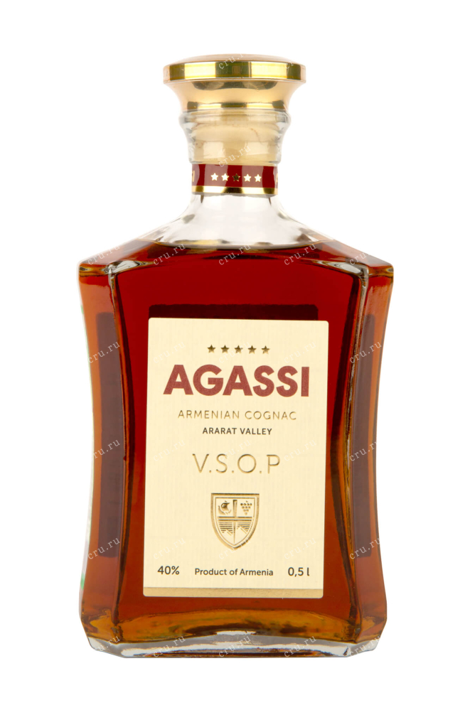 Бутылка Agassi VSOP 5 years 0.5 л