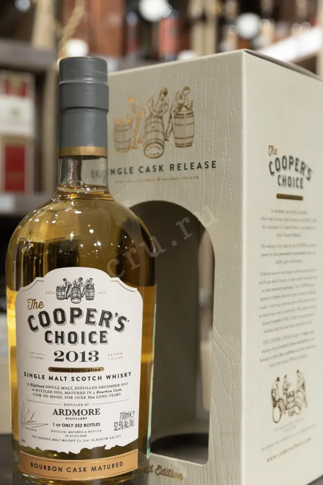В магазине Крю Профи The Cooper's Choice Ardmore Bourbon Cask Matured in gift box 0.7 л