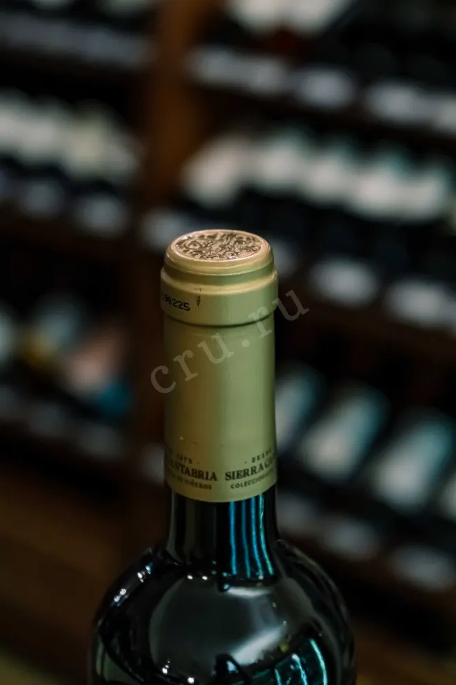 Пробка Sierra Cantabria Reserva Tempranilo Rioja DOCa 2017 0.7 л
