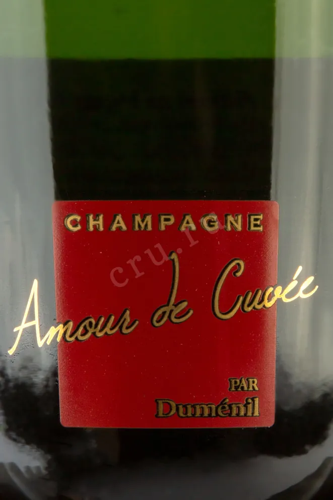 Этикетка Dumenil Blanc de Noir Amour de Cuvee 0.75 л