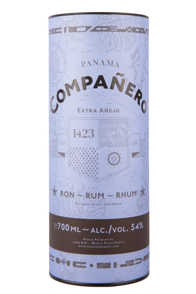 Подарочная упаковка рома 1423 Экстра Аньехо Панама 0.7