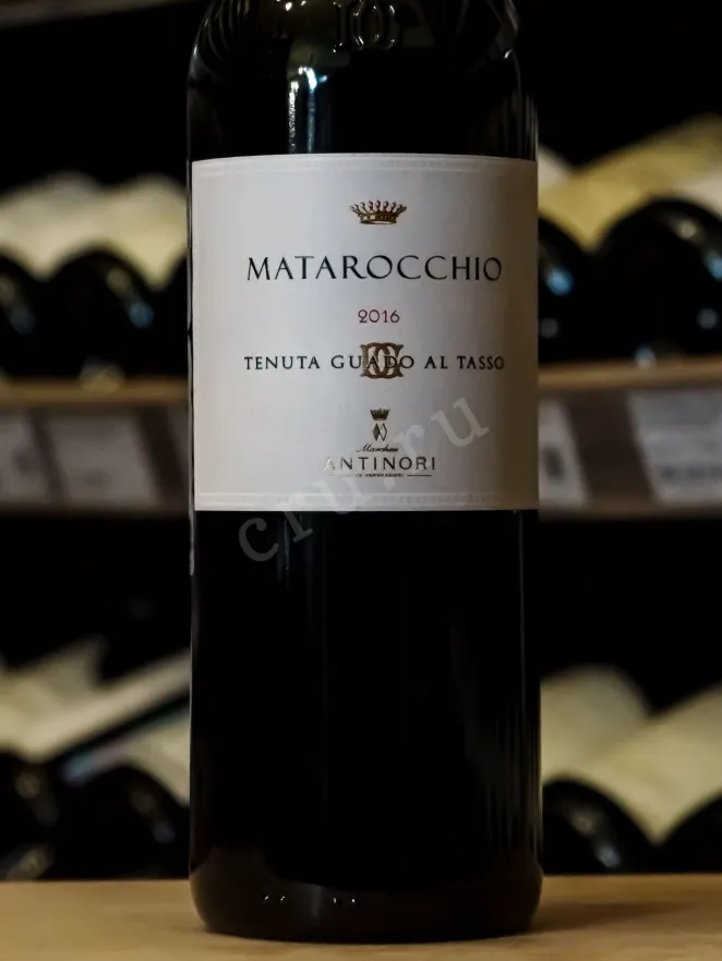В магазине Крю Профи Tenuta Guado Al Tasso Matarocchio Bolgheri Superiore DOC 2016 0.75 л
