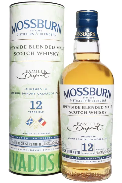 Виски Mossburn Calvados Dupont Cask Finish 12 Years Old in tube  0.7 л