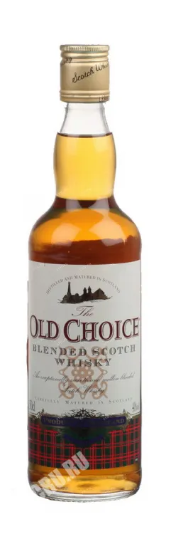 Фото — Виски Old Choice  0.5 л