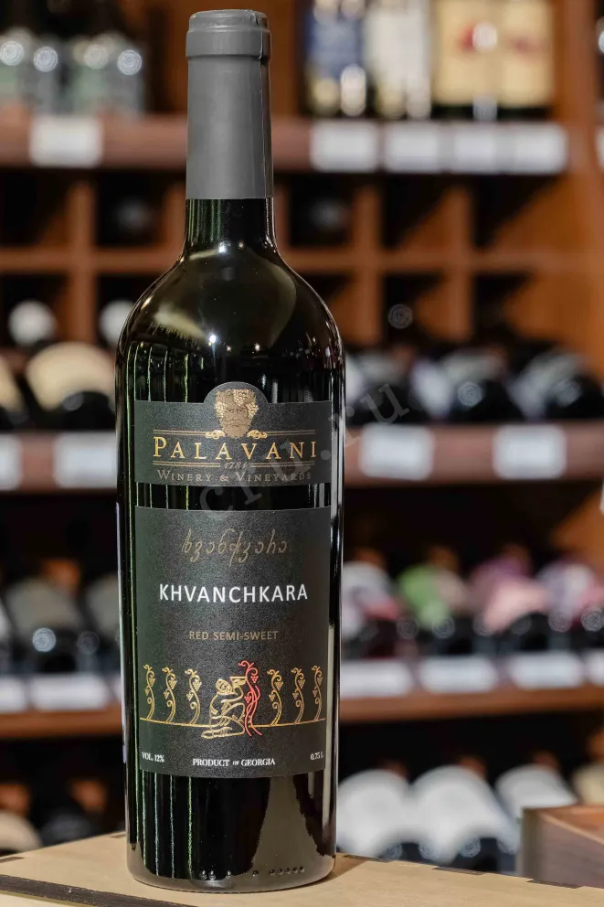 В магазине Крю Профи Palavani Khvanchkara 2023 0.75 л