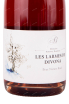 Этикетка игристого вина Domaine Amaury Beaufort Les Larmes de Divona Brut Nature Rose 0.75 л