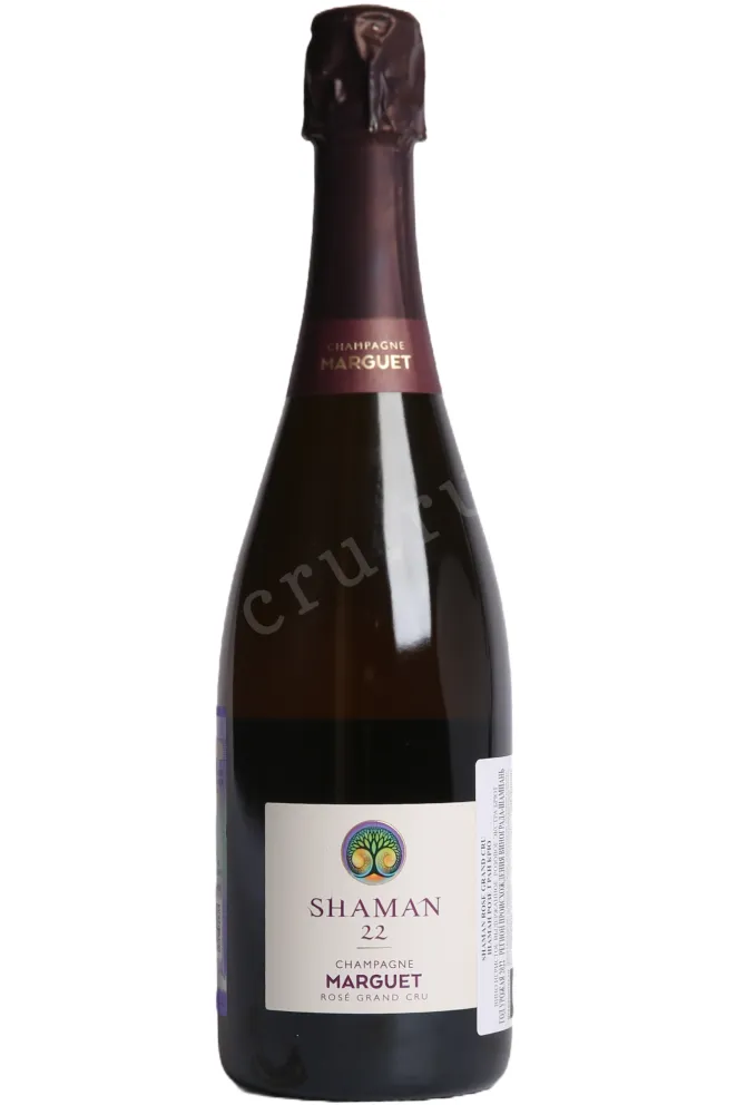 Шампанское Marguet Shaman Rose Grand Cru 2022 0.75 л