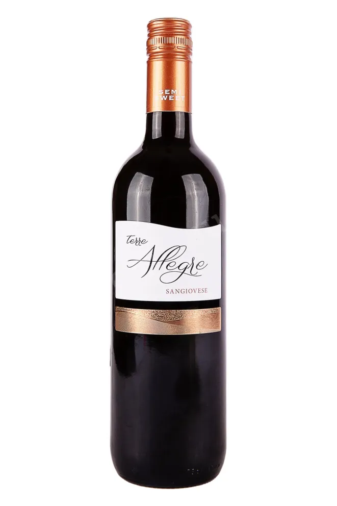 Вино Terre Allegre Sangiovese Puglia 2021 0.75 л
