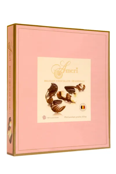 Конфеты Амери Бельгийские ракушки с фундуком  250 г