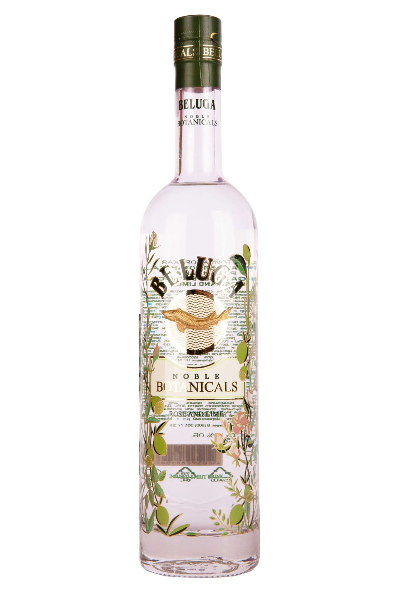 Фото — Настойка Белуга Нобл Ботаникалс Роза и Лайм  0.5 л