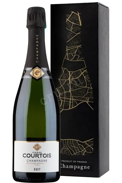 Шампанское Pierre Courtois Brut in gift box  0.75 л
