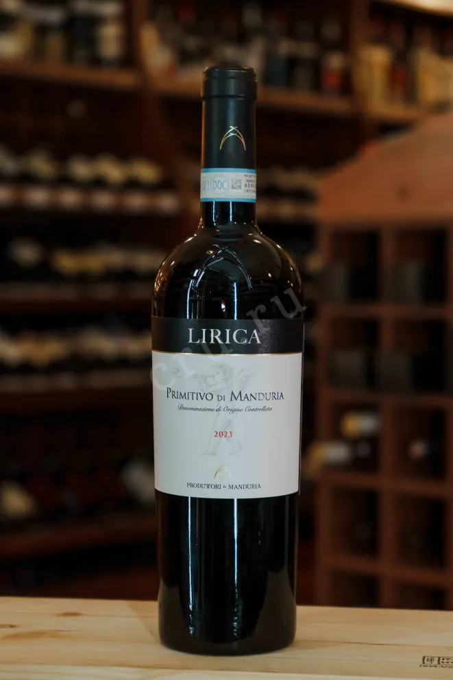 В магазине Крю Профи Produttori di Manduria Lirica DOC 2023 0.75 л