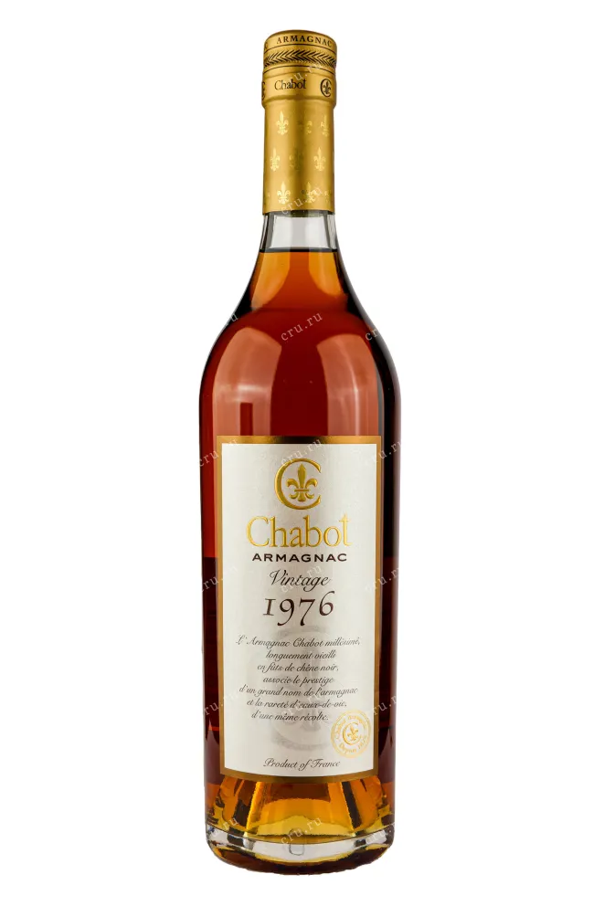 Бутылка Chabot in gift tube 1976 0.7 л