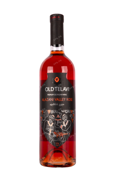 Вино Old Telavi Alazani Valley Rose Semi-Sweet 0.75 л
