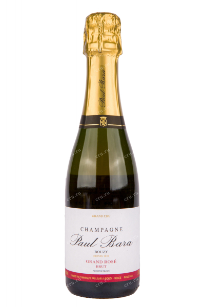 Шампанское Paul Bara Grand Rose Brut Grand Cru Bouzy 2017 0.375 л