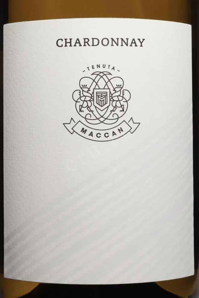 Этикетка Tenuta Maccan Chardonnay Friuli Grave DOC 2021 0.75 л