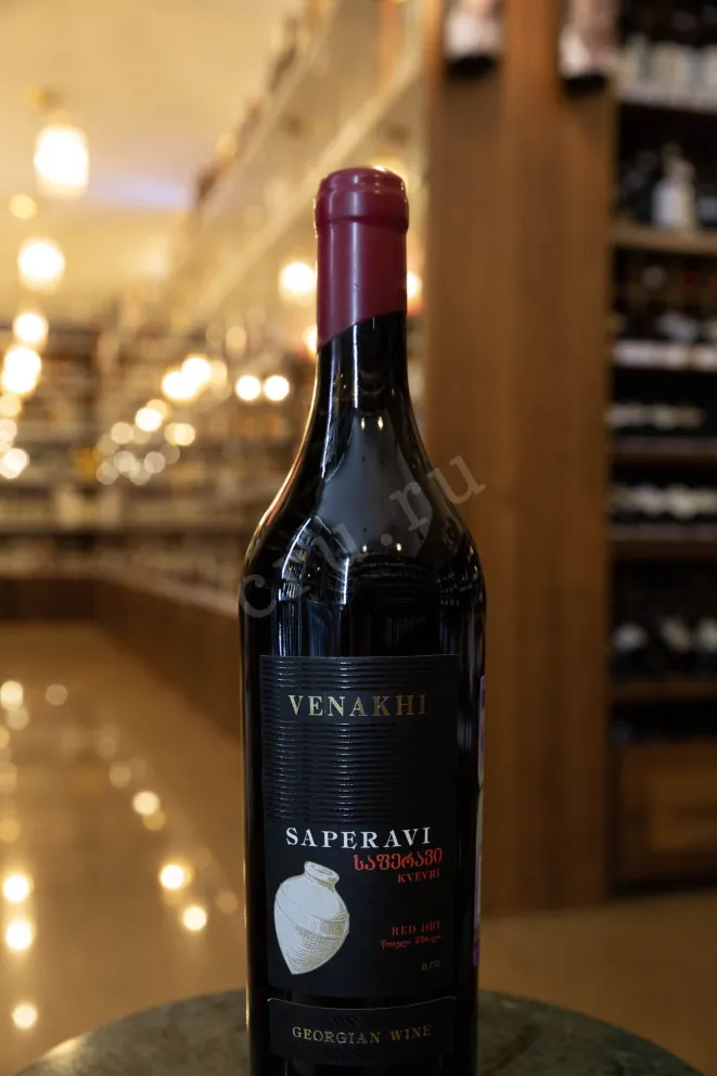 В магазине Крю Профи Venakhi Saperavi Kvevri 2020 0.75 л