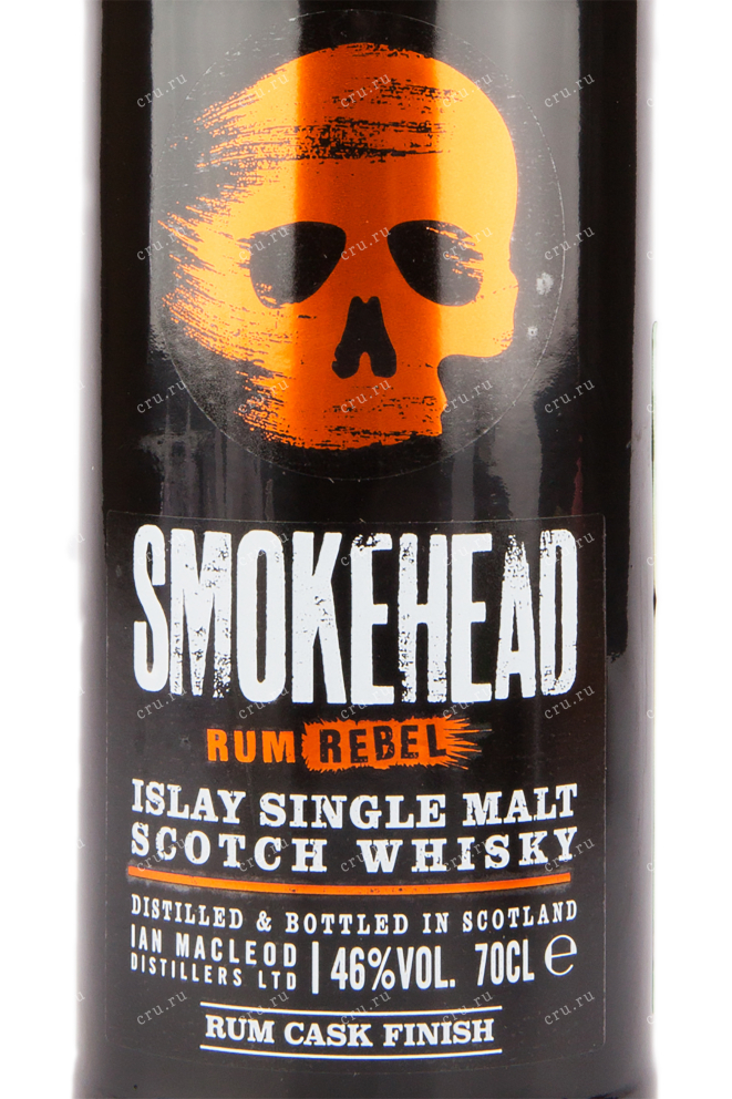 Виски Smokehead Rum Rebel in tube  0.7 л