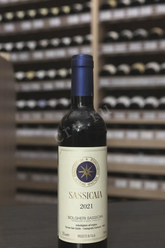 В магазине Крю Профи Sassicaia Bolgheri 2021 0.375 л