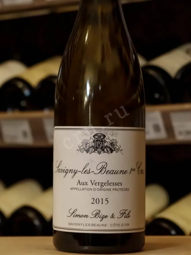В магазине Крю Профи Savigny-les-Beaune 1er Cru Aux Vergelesses Simon Bize et Fils 2015 0.75 л