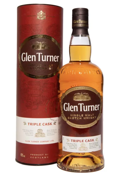 Виски Glen Turner Triple Cask Single Malt in tube  0.7 л