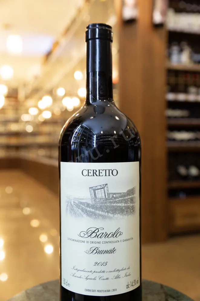 В магазине Крю Профи Ceretto Barolo Brunate in woodbox 2015 1.5 л