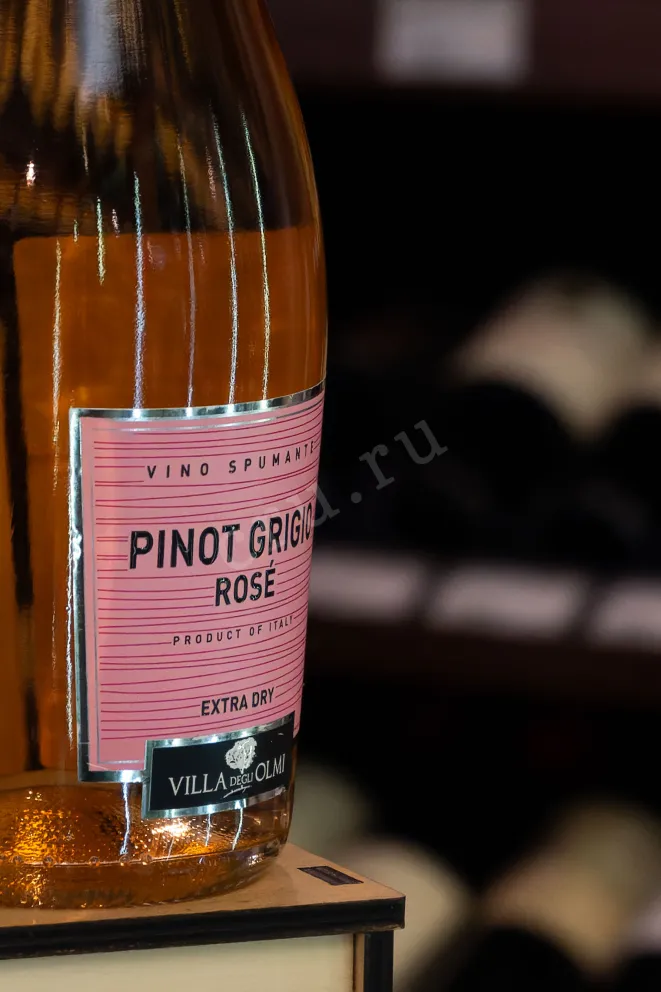 В магазине Крю Профи Villa degli Olmi Pinot Grigio Rose Spumante Extra Dry 2023 0.75 л