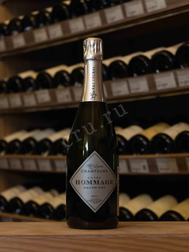 В магазине Крю Профи R&L Legras Cuvee Hommage Grand Cru 2002 0.75 л