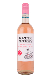 Вино Villa degli Olmi Gatto Matto Pinot Grigio Rosato delle Venezie  0.75 л