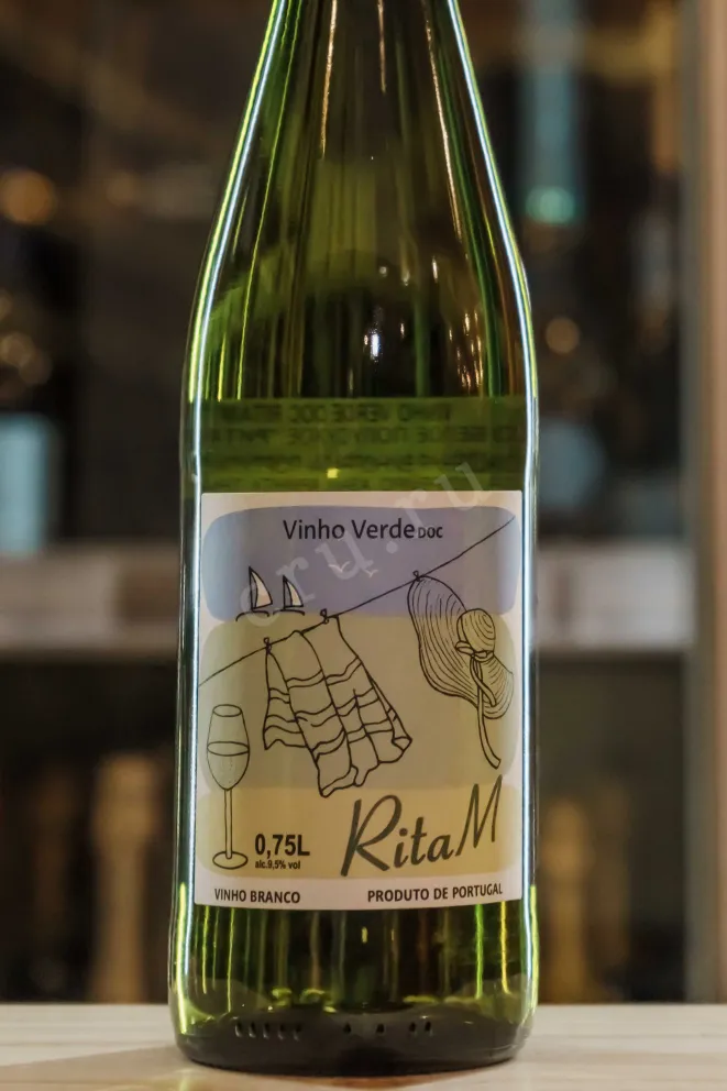 В магазине Крю Профи Rita M Vinho Verde 2024 0.75 л