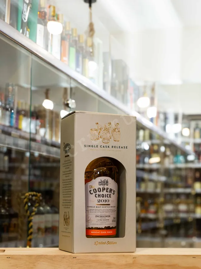 В магазине Крю Профи The Cooper's Choice Inchgower Muscat Cask Finish in gift box 2011 0.7 л