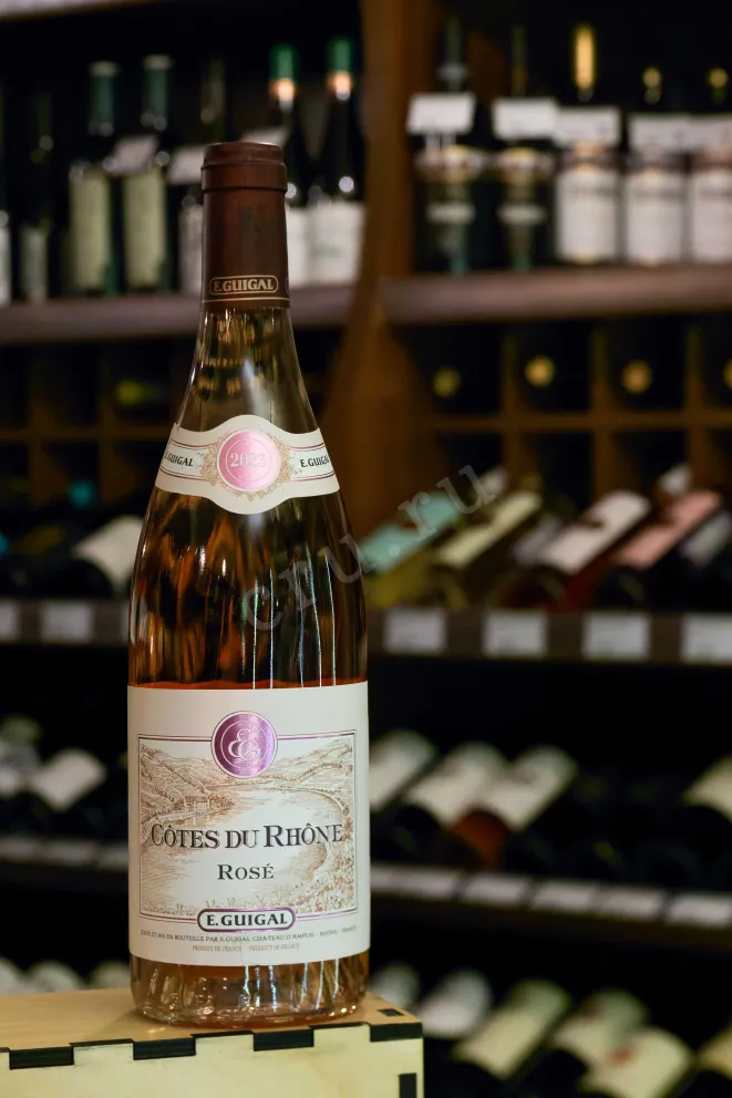 В магазине Крю Профи Guigal Cotes du Rhone Rose 2024 0.75 л