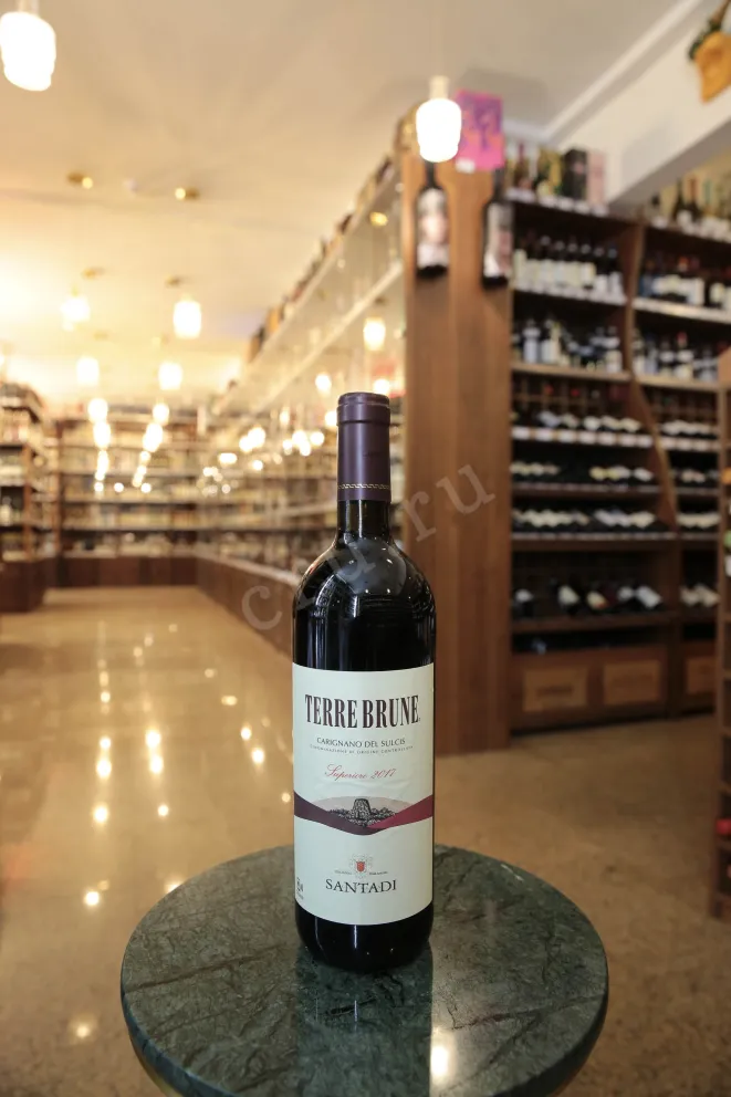 В магазине Крю Профи Terre Brune Carignano del Sulcis Superior 2017 0.75 л