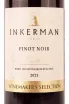 Этикетка Inkerman Pinot Noir Winemaker's Selection 2021 0.75 л