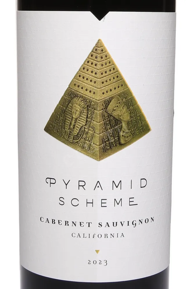 Этикетка Pyramid Scheme California Cabernet Sauvignon 2023 0.75 л