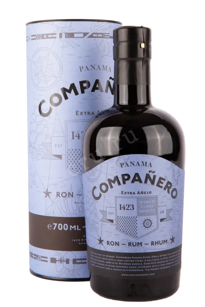Ром 1423 Extra Anejo Panama in tube  0.7 л