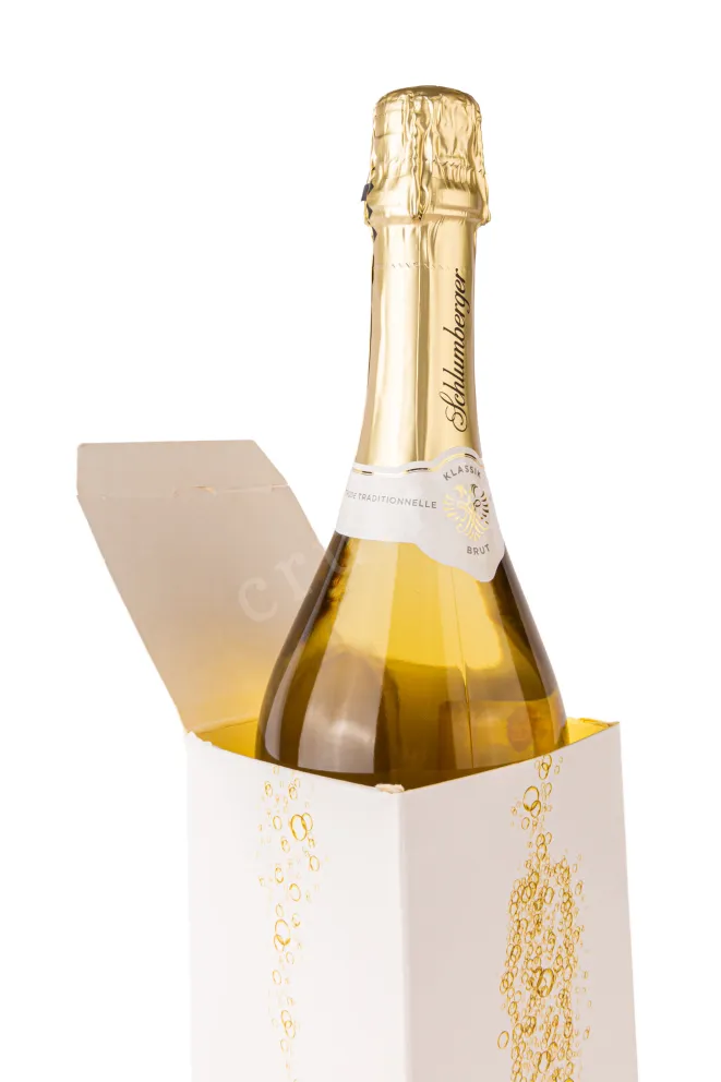 В подарочной коробке Schlumberger Sparkling Brut Klassik 0.75 л