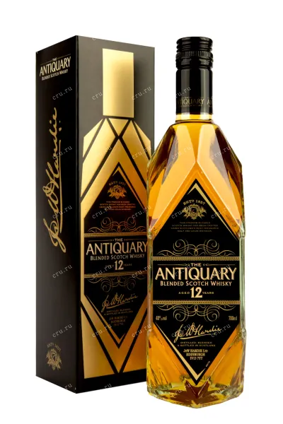 Виски Antiquary Superior Deluxe 12 years in gift box  0.7 л