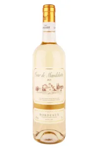 Вино Tour de Mandelotte Bordeaux Blanc Sec 2022 0.75 л