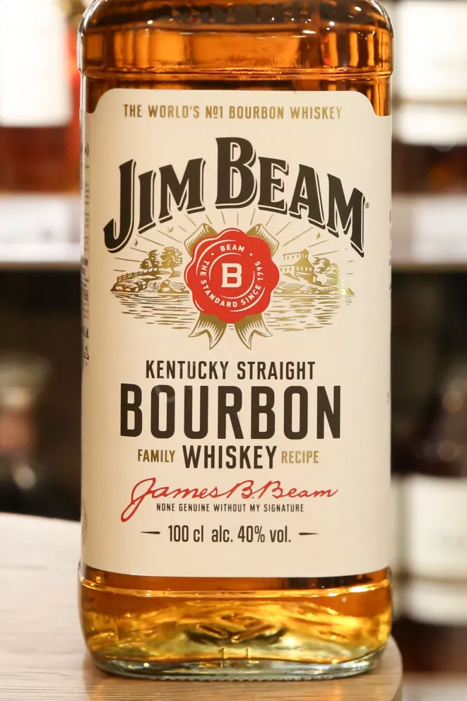 В магазине Крю Профи Jim Beam 1 л