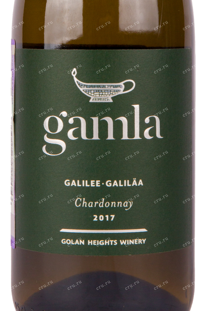 Вино Gamla Chardonnay Galilee 2017 0.75 л