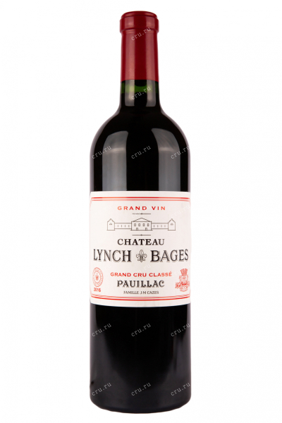 Вино Chateau Lynch Bages Puillac Grand Cru Classe 2014 0.75 л