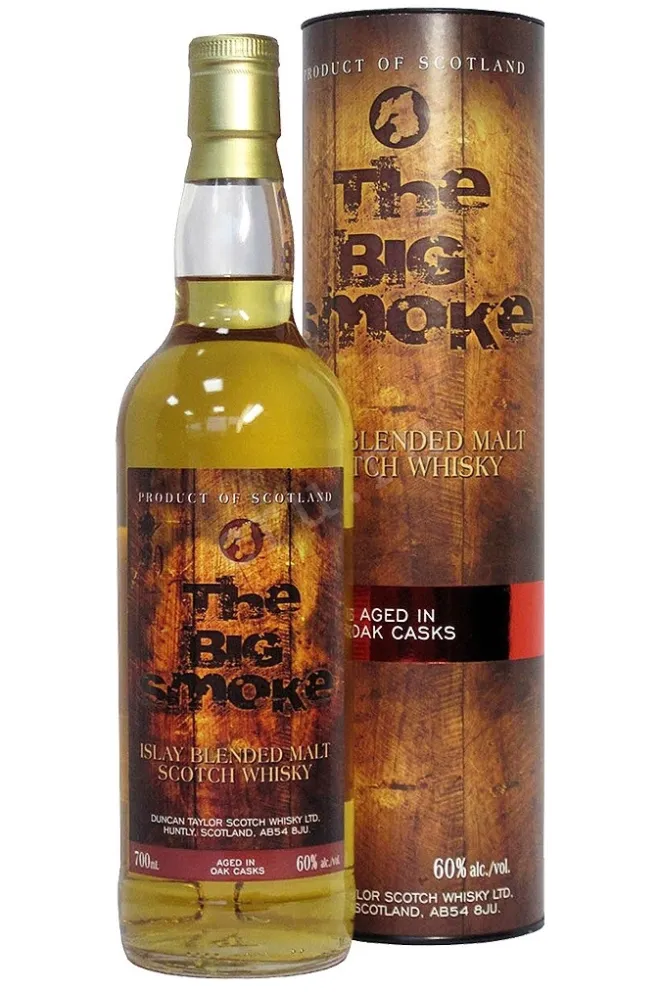 Виски Big Smoke 60 in gift tube  0.7 л
