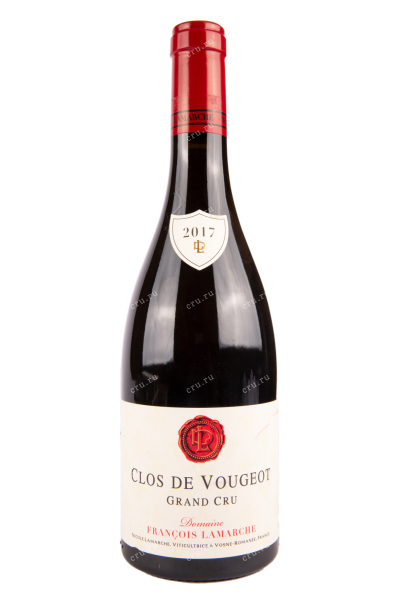 Вино Domaine Francois Lamarche Clos de Vougeot Grande Cru 2017 0.75 л