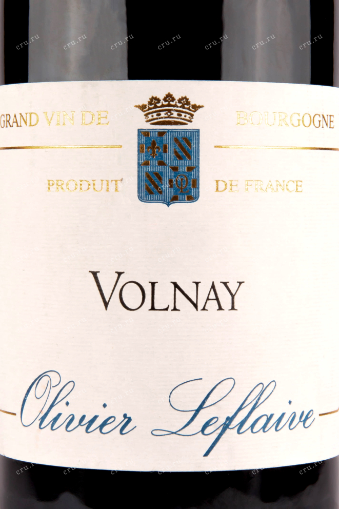 Этикетка вина Volnay Olivier Leflaive 2017 0.75 л