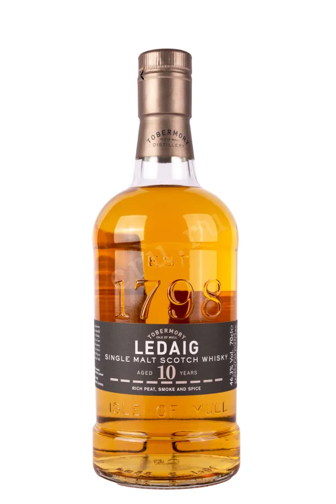 Бутылка Ledaig 10 years 0.7 л