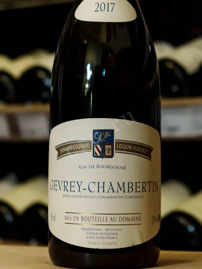 В магазине Крю Профи Gevrey Chambertin Domaine Coquard Loison-Fleurot 2017 0.75 л